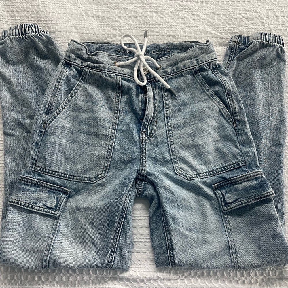 American Eagle Denim Joggers